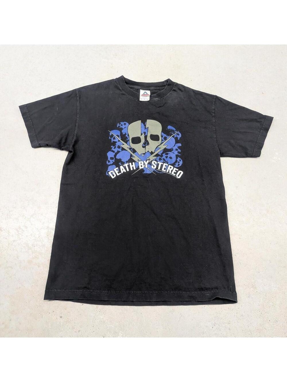 Vintage Y2K Death By Stereo 2005 Band T-shirt